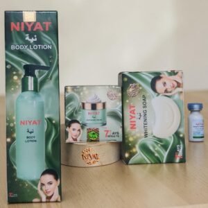 NIYAT Whitening Cream Lotion Serum and Soap Kit