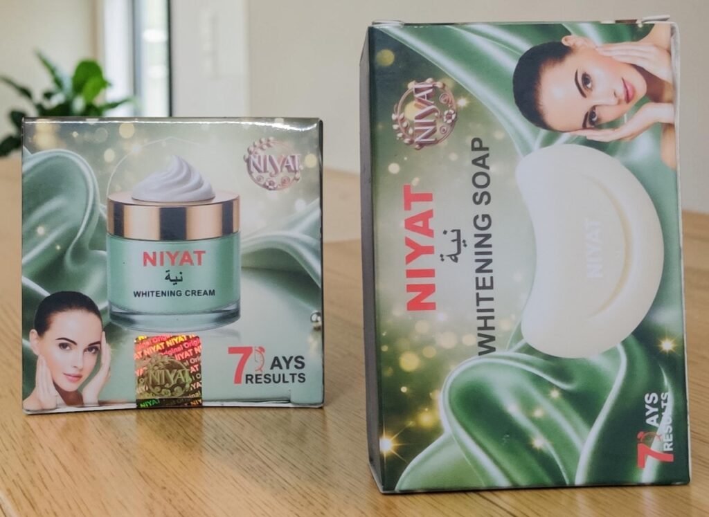 NIYAT Whitening Cream and Soap