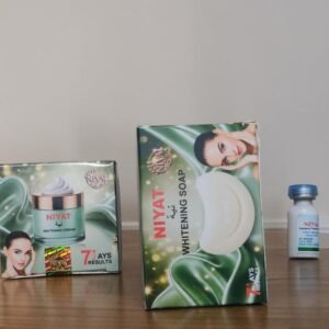 NIYAT Whitening Cream Serum and Soap