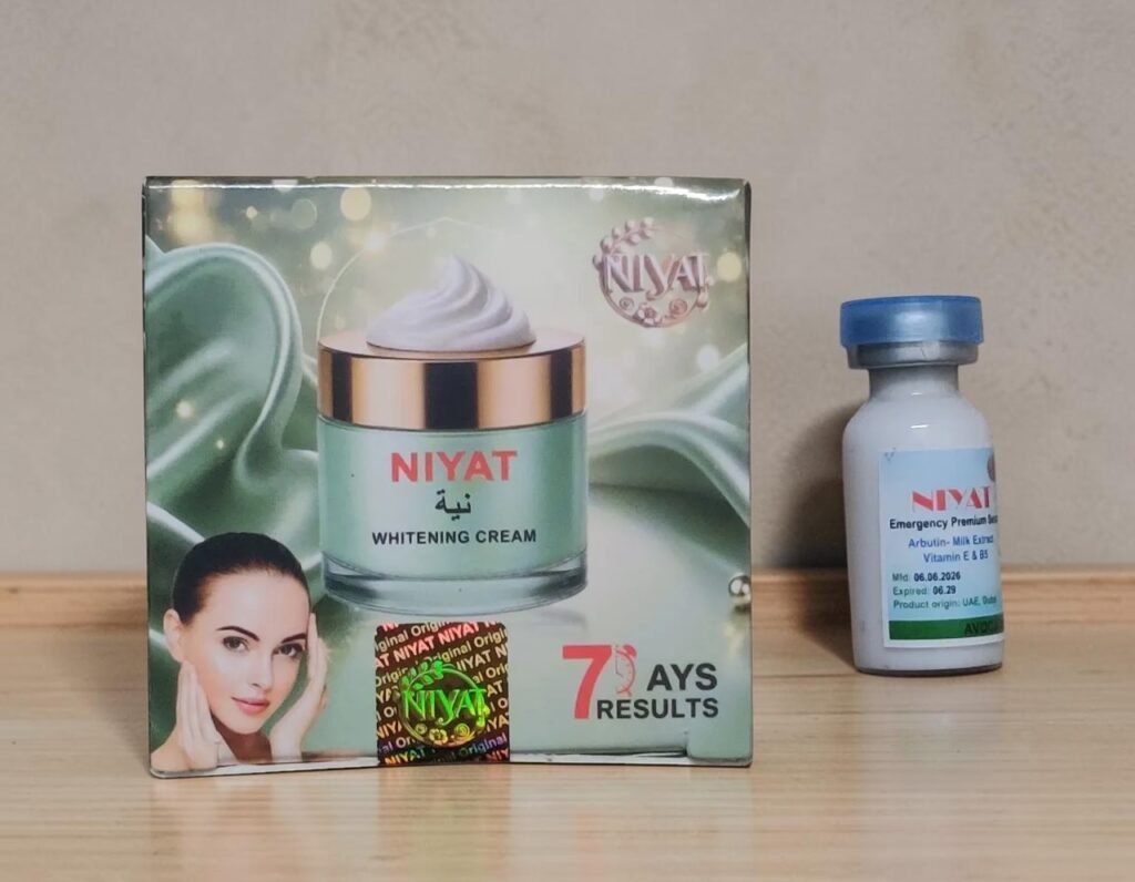NIYAT Whitening Cream and Serum